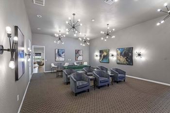 Theater Room at Windsor Highwoods Preserve, Tampa, 33647